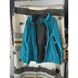 REI Co-Op Women's Rain Jacket - Teal - Size XL